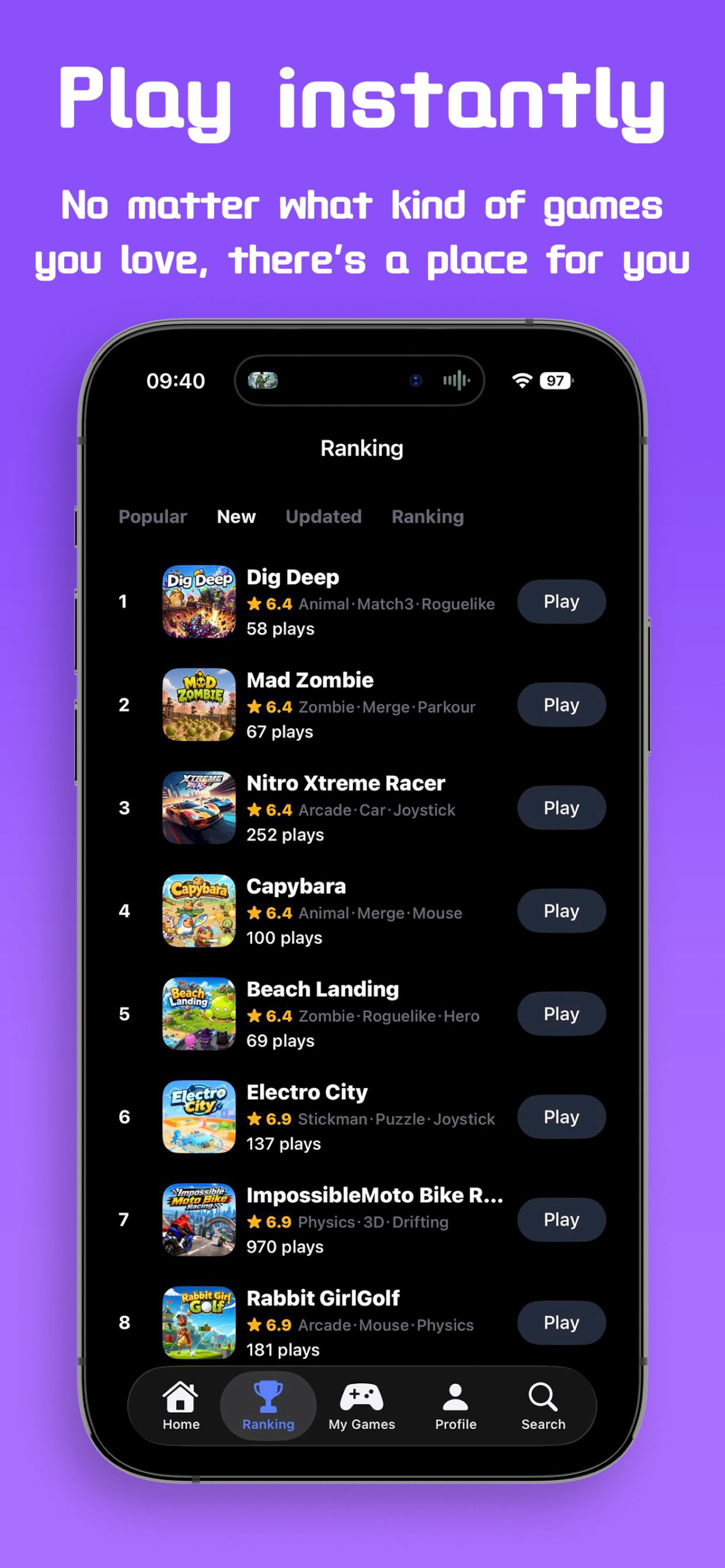 Jogos: Your Playground screenshot 4