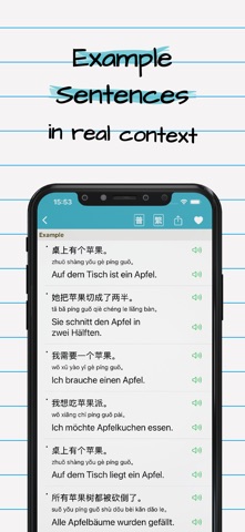 Chinese German Dictionary 中德字典 iPhone screenshot
