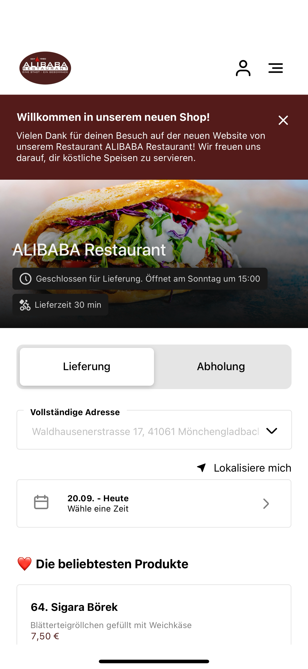 ALIBABA Restaurant
