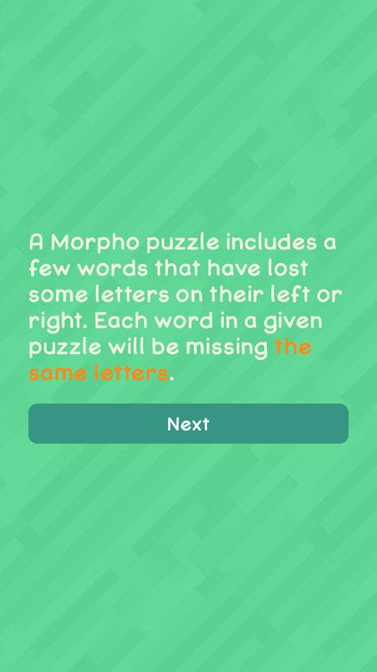 #1. Morpho: Word Game (iOS) 由: Ryan Schalk