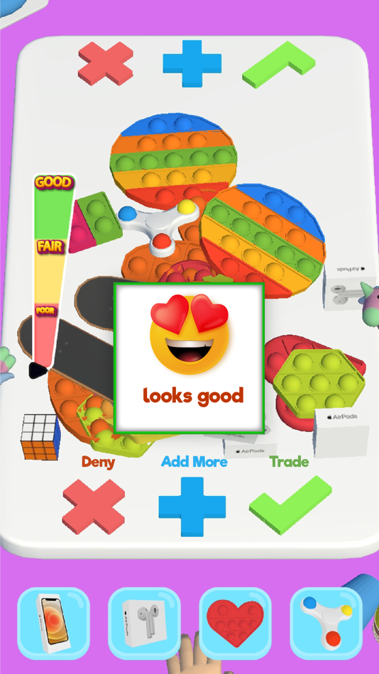 #2. Fidget Trading 3D - Pop Us (iOS) 来自: Muhammad Haroon Mehmood