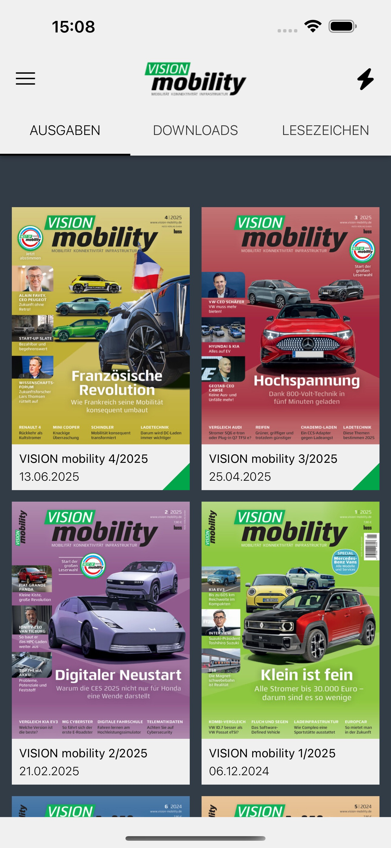 VISION mobility Magazin