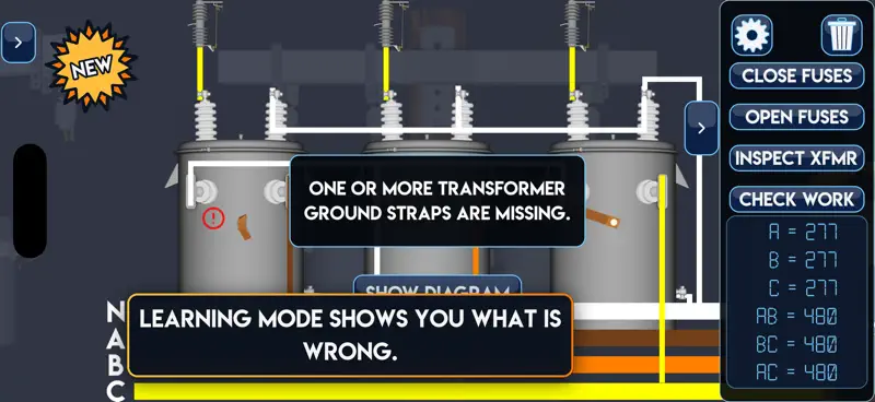 Lineman's Reference - XFMR LAB screenshot 7 of 8