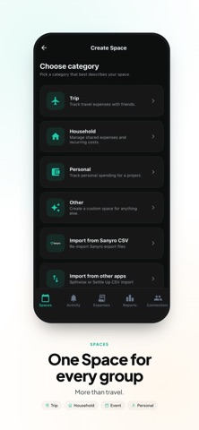 Sanyro: Split Bills & Expenses iPhone screenshot