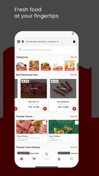 Motisha : rides, food and shop Screenshot