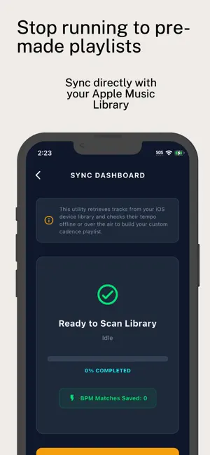RunSync: Pacing and Music screenshot 4
