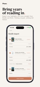 Plume.: Book & Reading Tracker screenshot