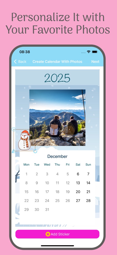 Create Calendar With Photos - Photo & Video App | MWM