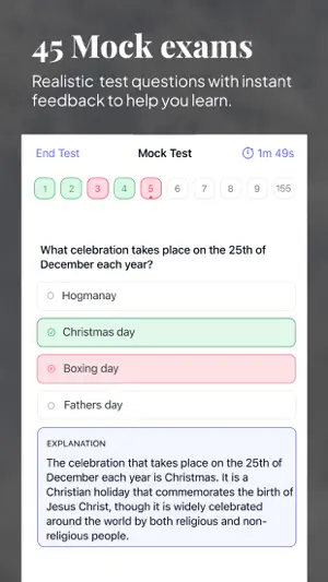 Life in the UK Test Prep screenshot 3