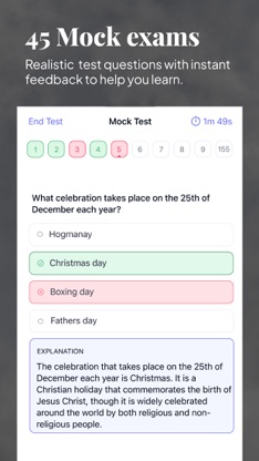 Life in the UK Test Prep screenshot 3