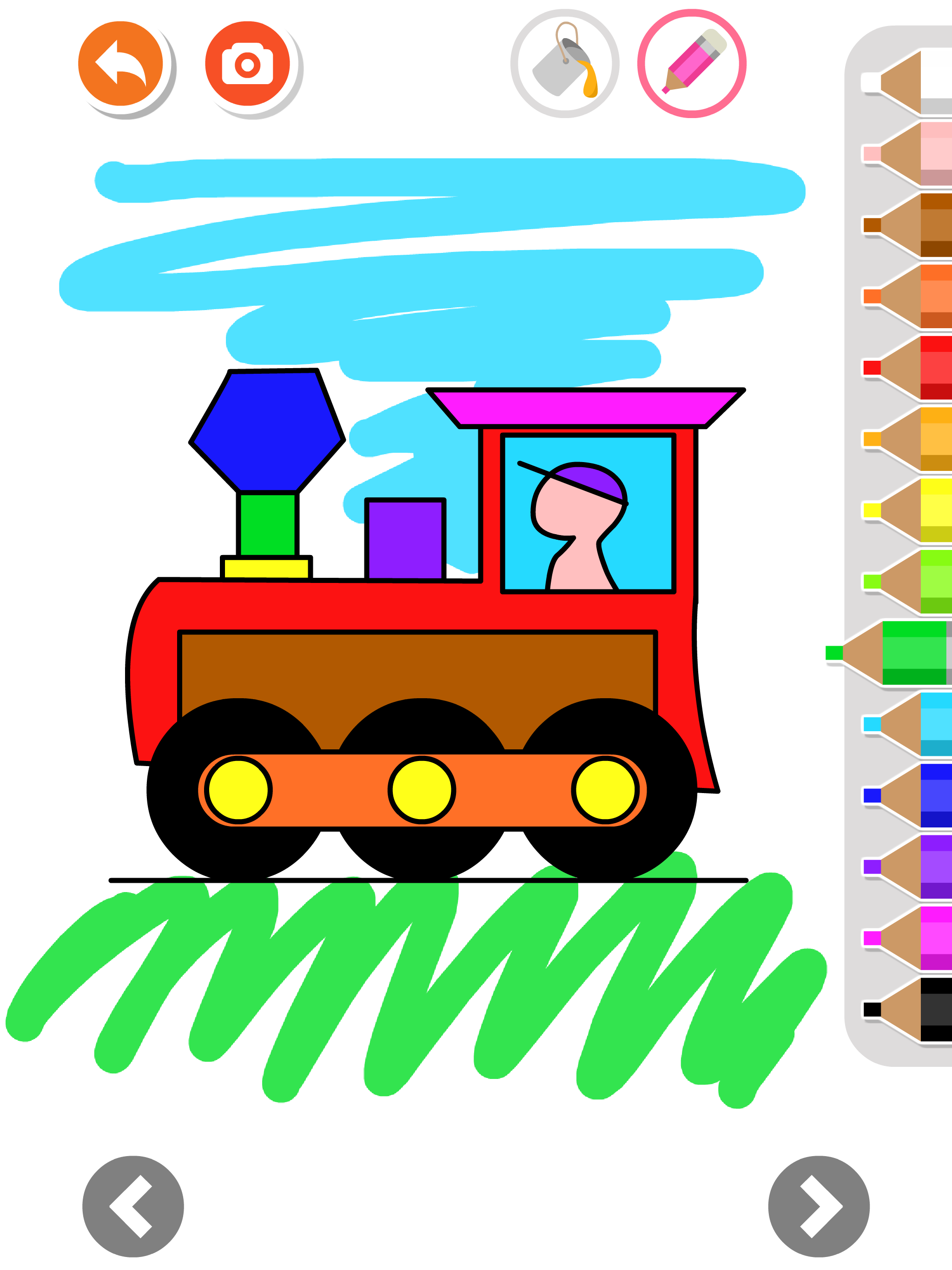 Coloring Book Kids 2-6