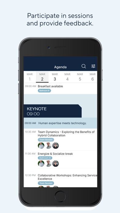 Acrisure Events Screenshot