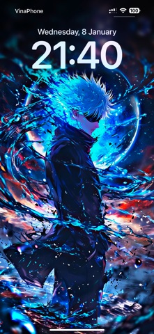 Cool Anime Wallpaper iPhone screenshot