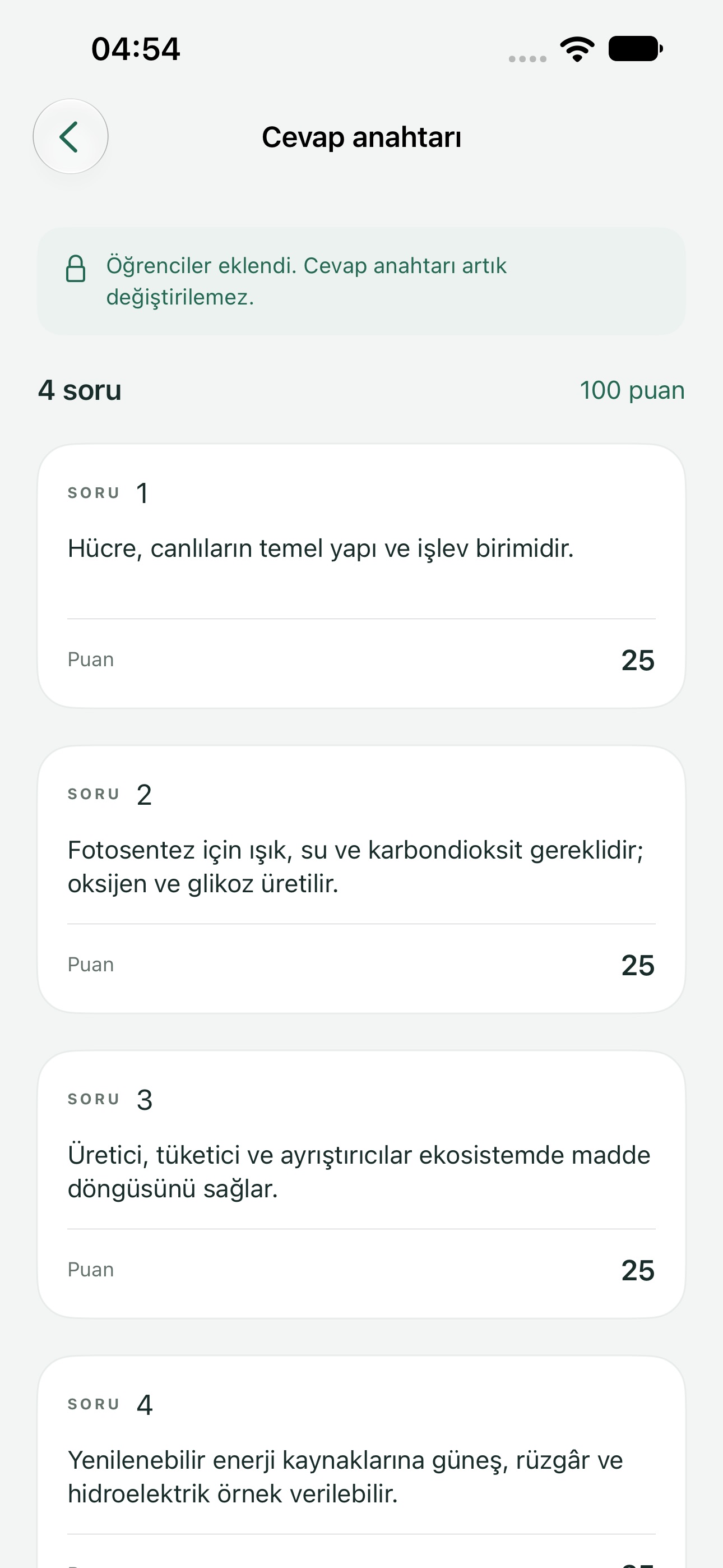 Screenshot 2 of Yazılı: Sınav Okuyucu