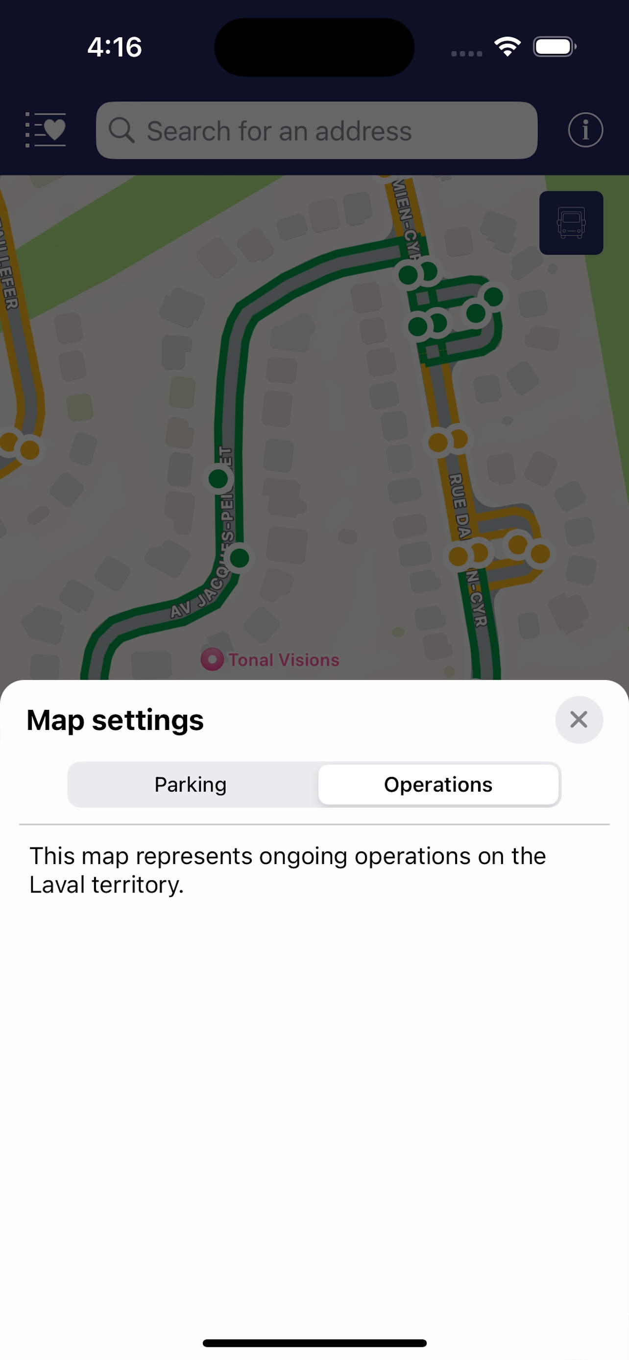 Info-Stationnement screenshot 6