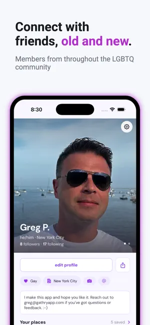 Gathry: Gay & LGBTQ+ Events screenshot 4