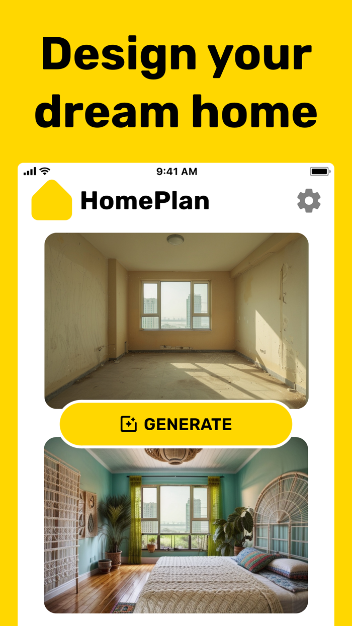 AI Interior Design - HomePlan