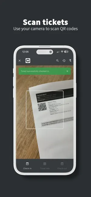 VVK-TICKETS Entry Manager screenshot 1