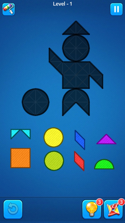 #9. Tangram Puzzle: Polygrams Game (macOS) Bởi: RV AppStudios LLC