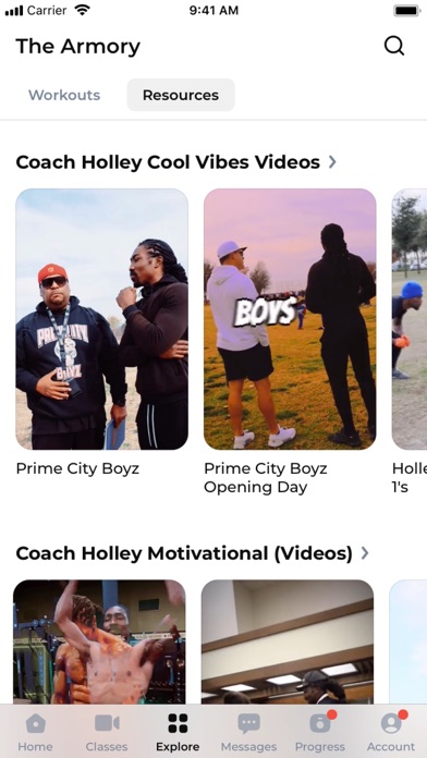 Coach Holley Fit Screenshot