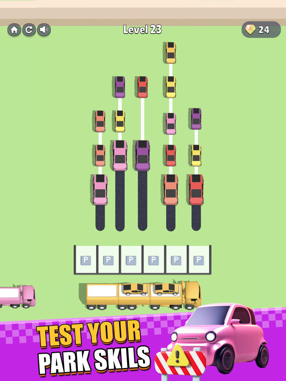 Screenshot #4 pour Car Traffic - Parking Lot Jam
