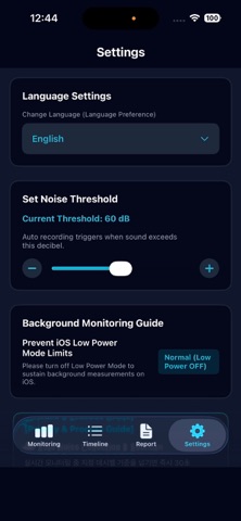 FloorLog - Noise Recorder & dB Screenshot 5 of 5