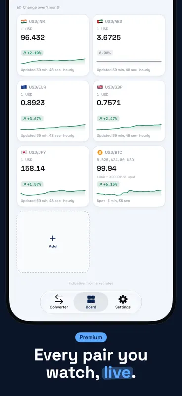 MidRate: Currency Converter screenshot 5 of 7