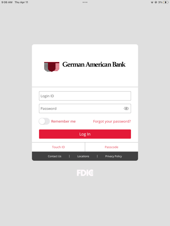 App screenshot