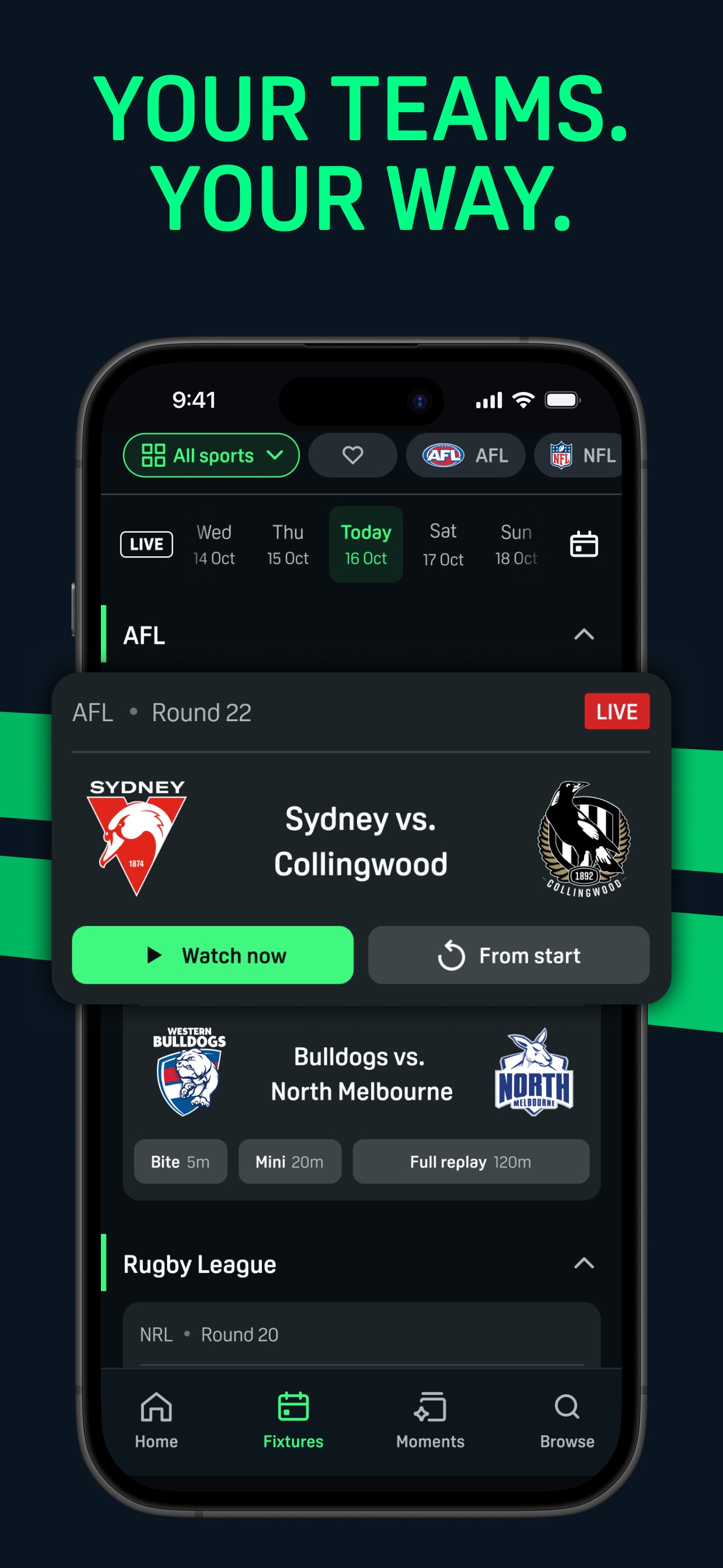 Screenshot 5 of Kayo Sports