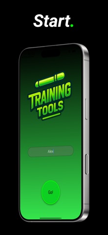 Training Tools screenshot