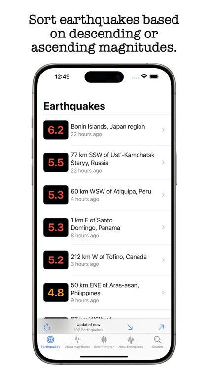 earthquakes!