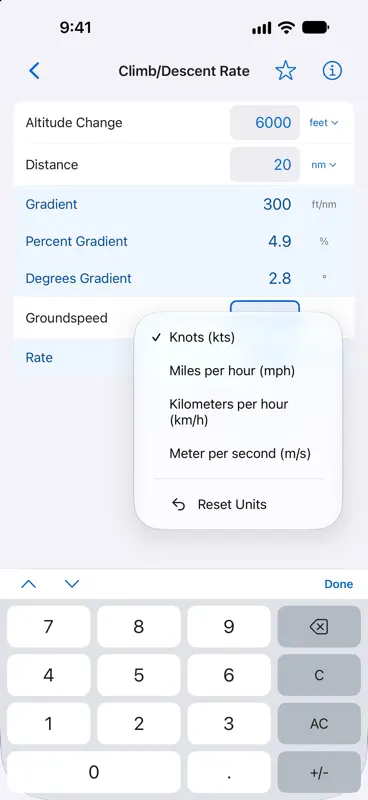 FlightReady E6B screenshot 2 of 10