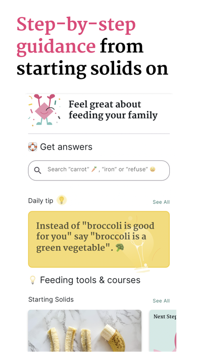 Easy Bites - Child Food Coach Screenshot
