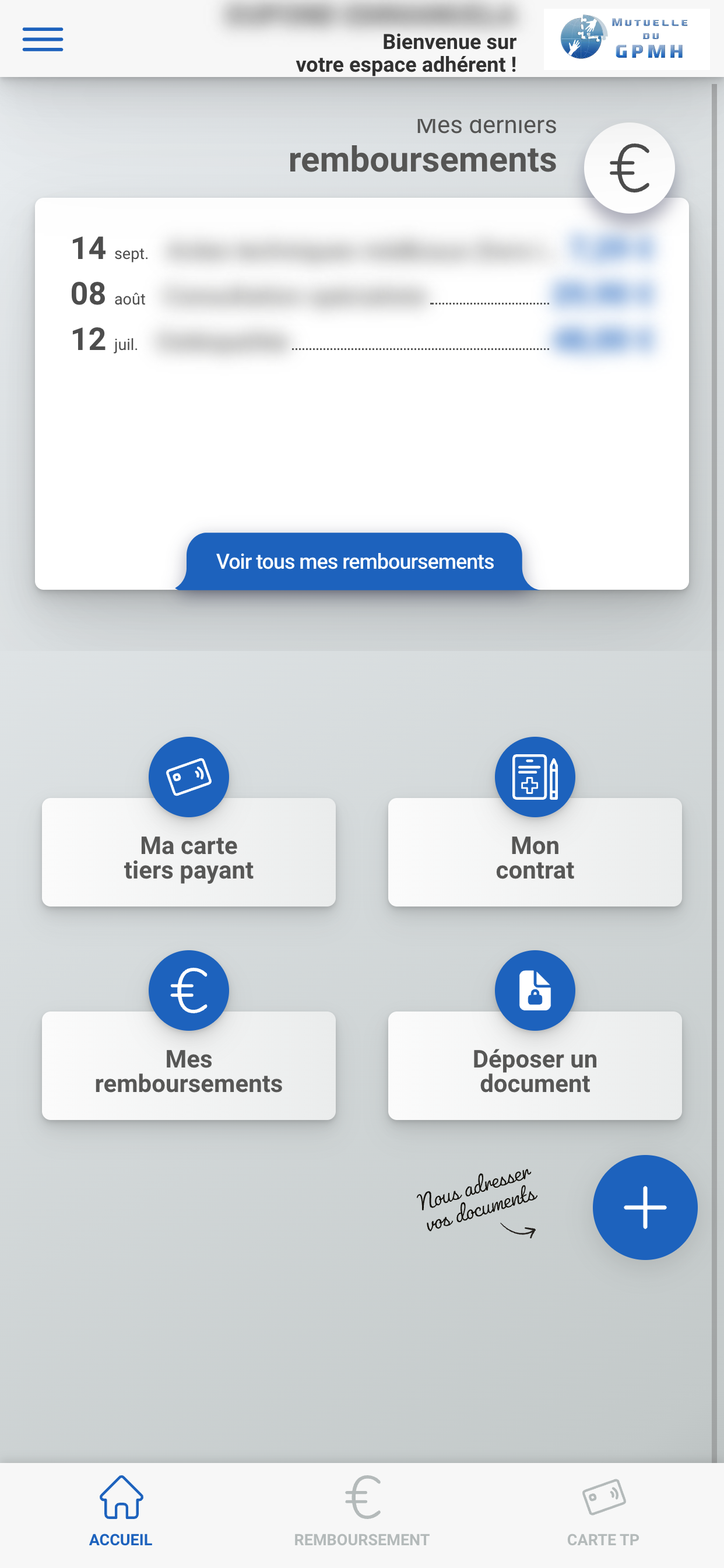 Mutuelle du GPMH screenshot 3
