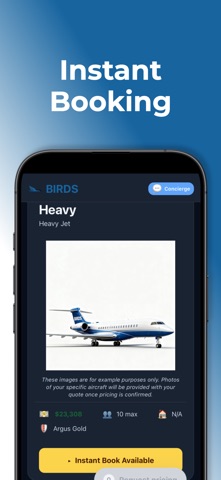 BIRDS Private Jets Screenshot 1 of 6