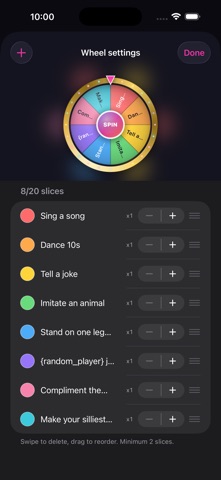 Bar Game: Spin Cards & Dice iPhone screenshot