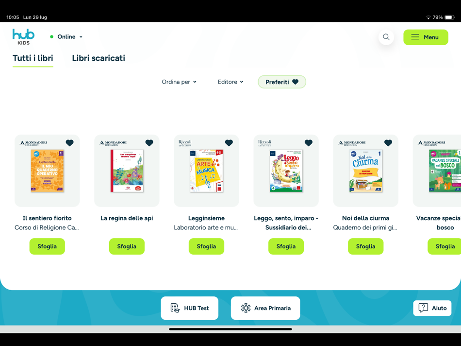 #1. HUB Kids (iOS) Podle: Mondadori Education