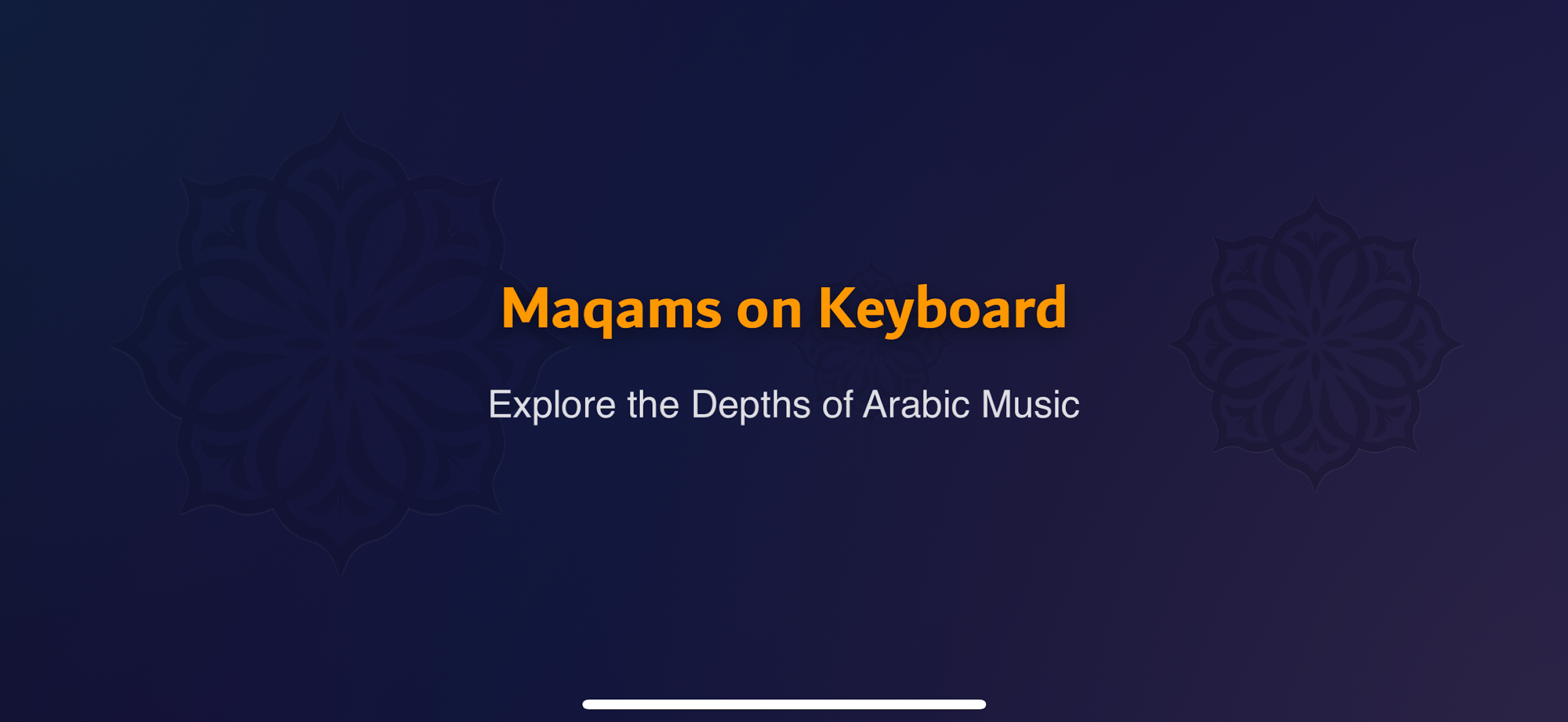 Maqams On Keyboard