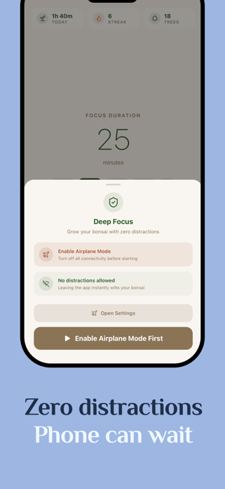 Bonsai: Focus & Study Timer Screenshot 4 of 5