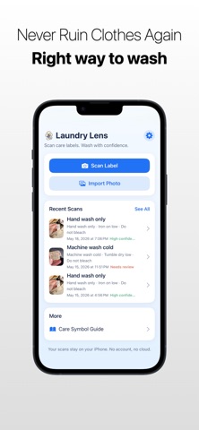 Lucky Laundry Lens screenshot