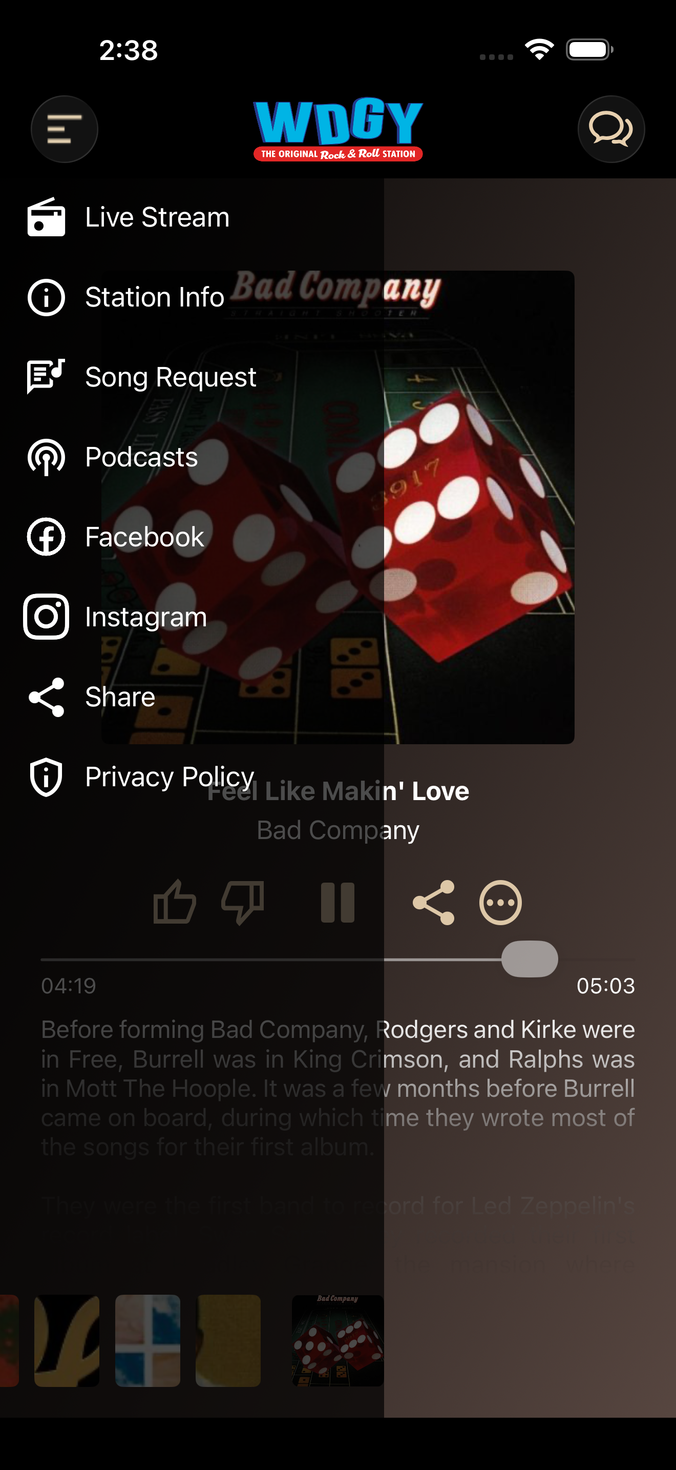 WDGY Radio screenshot 4