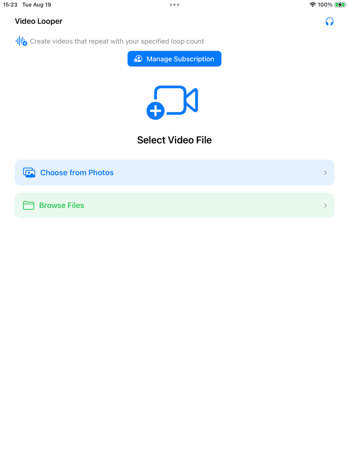 Video Looper - Video Repeater