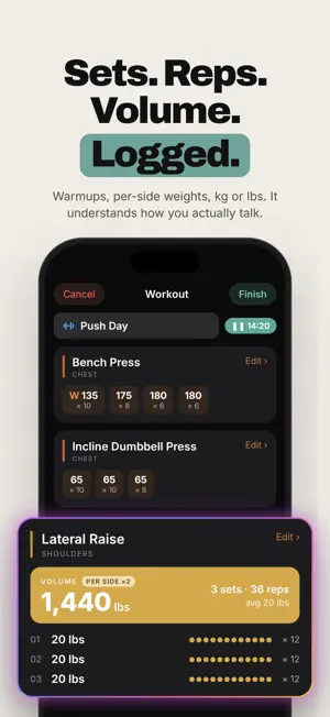Reps: Say It, Log It screenshot 3