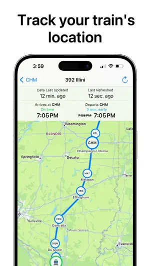 TrainTrack • Train Tracker screenshot 1