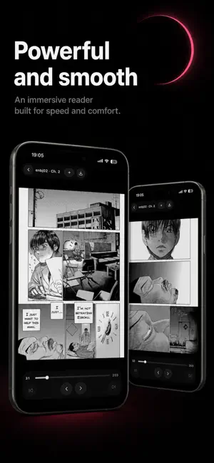 Eclipse - Manga Reader iPhone screenshot 2