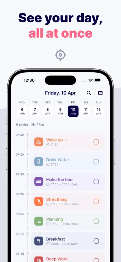 Brio: Daily Planner, Todo List 每日待办清单应用截图
