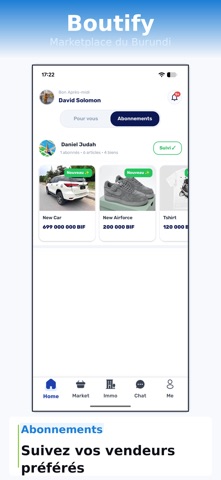 Boutify screenshot