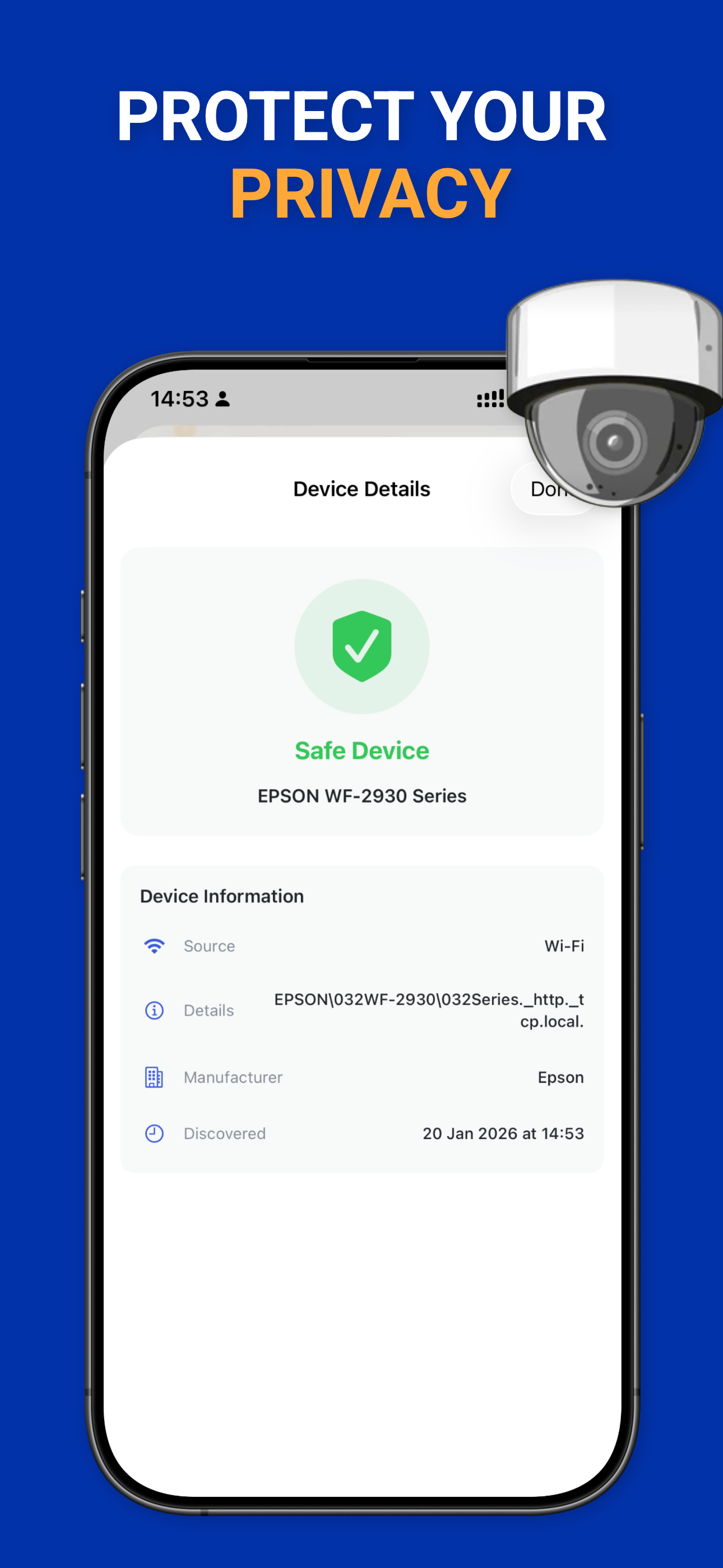 Spy Camera Detector: Scan screenshot 4