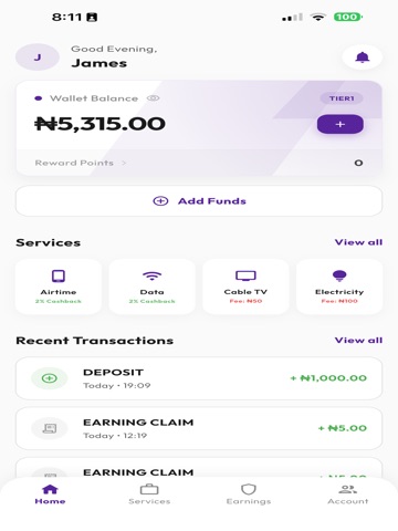 Kudipot - Wallets & Payment iPad screenshot