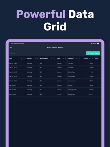 WalletIN: Budget & Expense AI iPad screenshot